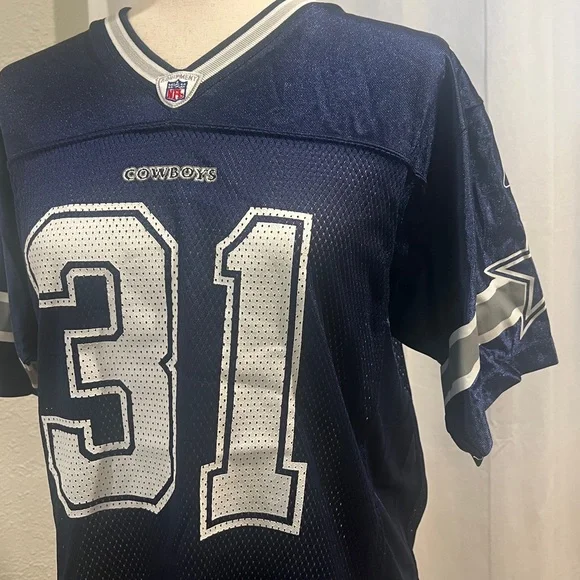 Reebok NFL Navy Blue Cowboys Jersey - Picture 6 of 10